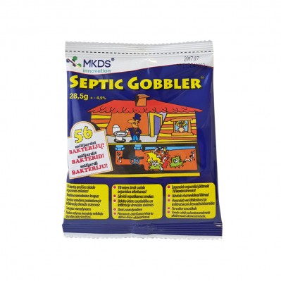 Septic Gobbler bakterijos kanalizacijos valymui, 28,5 g